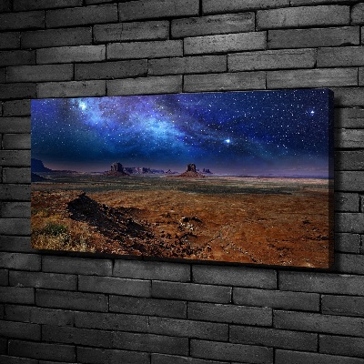 Quadro stampa su tela Notte stellata