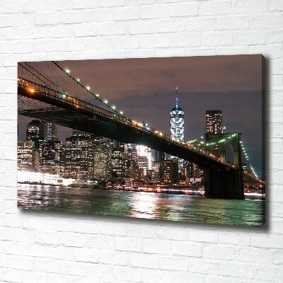 Quadro stampa su tela Manhattan, New York