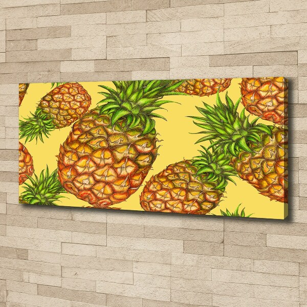 Quadro stampa su tela Ananas