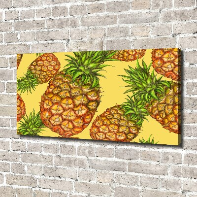Quadro stampa su tela Ananas