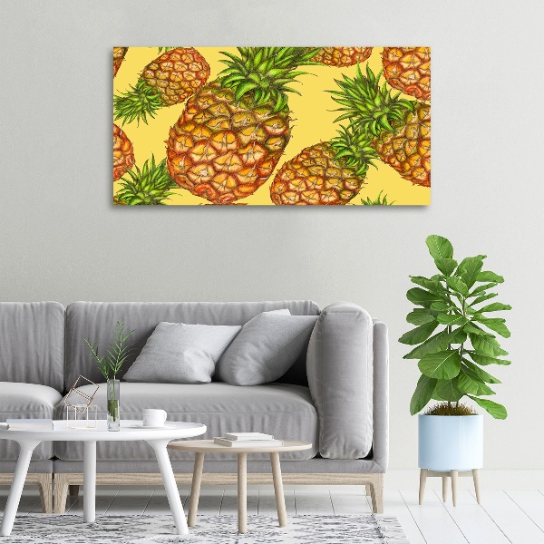 Quadro stampa su tela Ananas