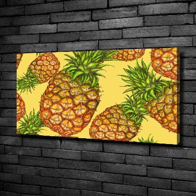 Quadro stampa su tela Ananas