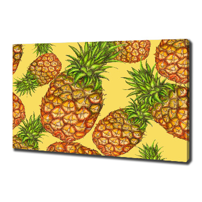 Quadro stampa su tela Ananas