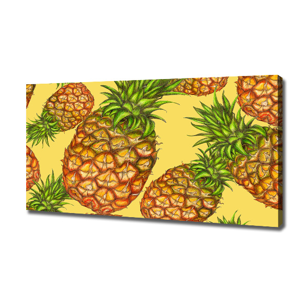 Quadro stampa su tela Ananas
