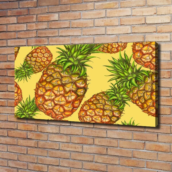 Quadro stampa su tela Ananas