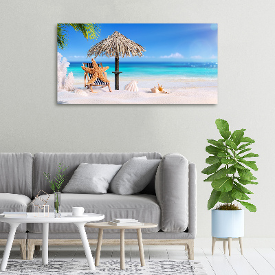 Quadro su tela Vacanze al mare