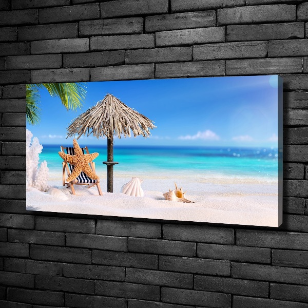Quadro su tela Vacanze al mare