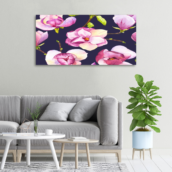 Quadro stampa su tela Magnolia