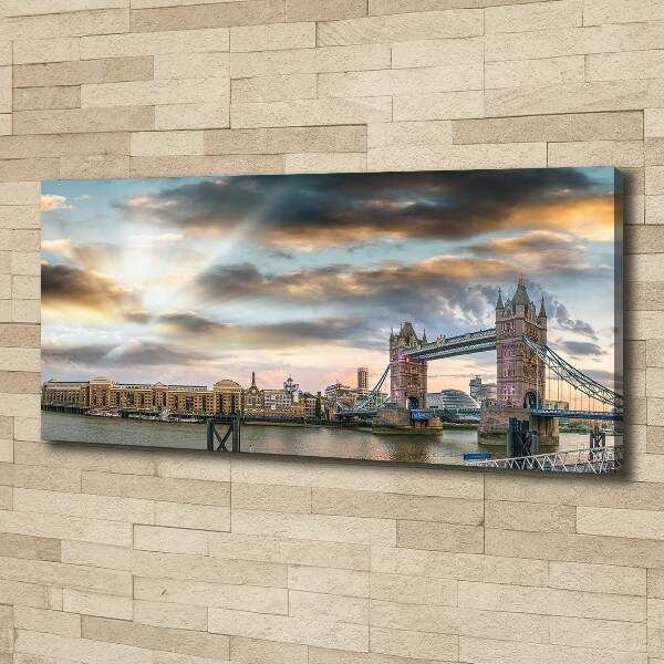 Foto quadro su tela Tower Bridge di Londra