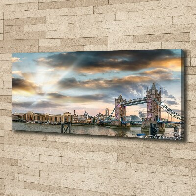 Foto quadro su tela Tower Bridge di Londra