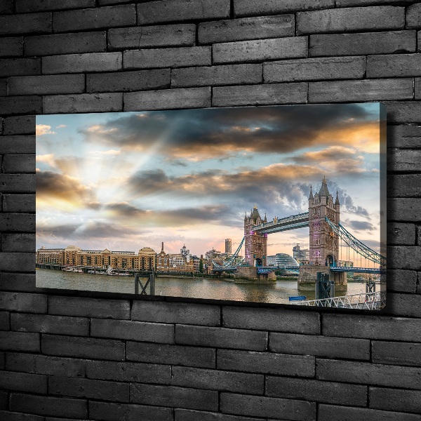 Foto quadro su tela Tower Bridge di Londra
