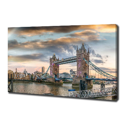 Foto quadro su tela Tower Bridge di Londra
