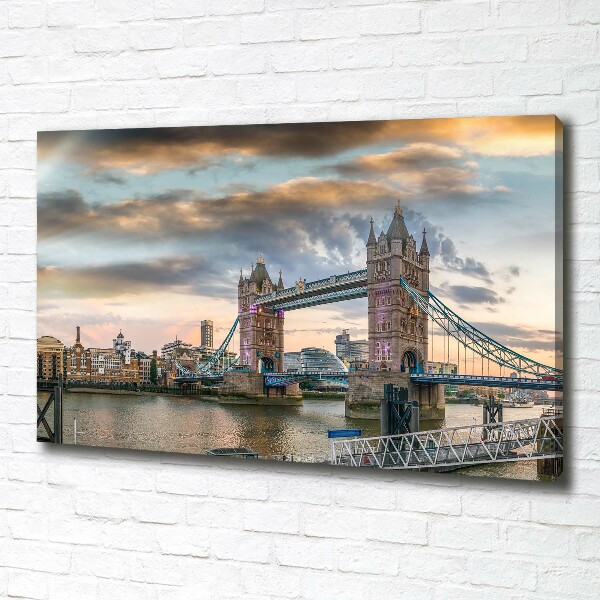 Foto quadro su tela Tower Bridge di Londra