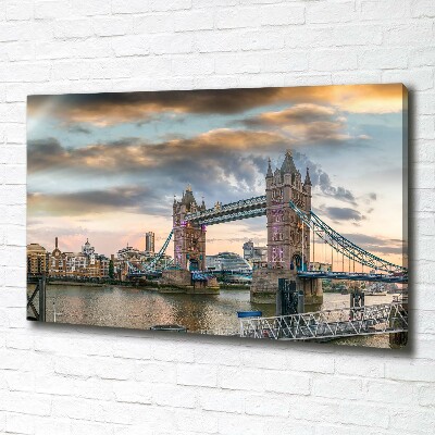 Foto quadro su tela Tower Bridge di Londra