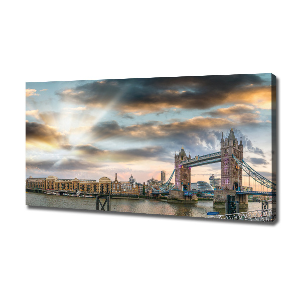 Foto quadro su tela Tower Bridge di Londra