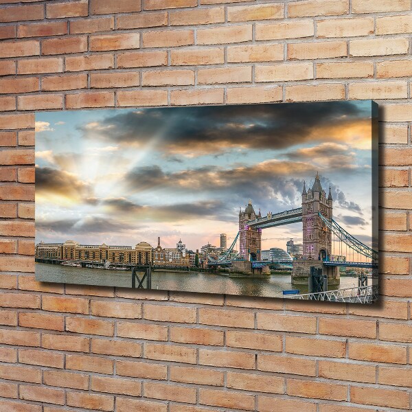 Foto quadro su tela Tower Bridge di Londra