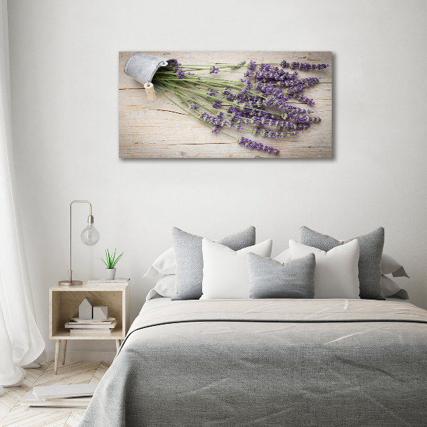 Quadro stampa su tela Lavanda in vaso