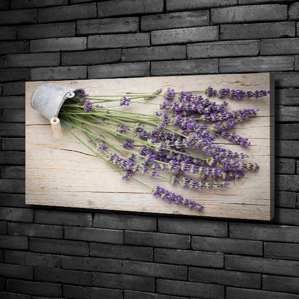 Quadro stampa su tela Lavanda in vaso