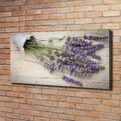 Quadro stampa su tela Lavanda in vaso