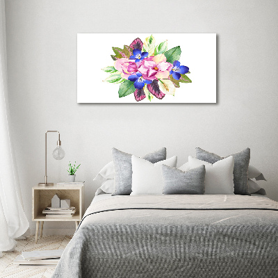 Foto quadro su tela Un mazzo di fiori