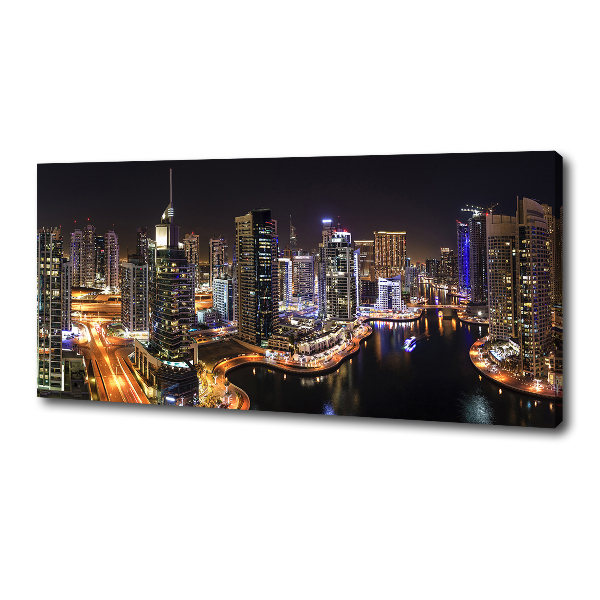 Quadro stampa su tela Marina di Dubai