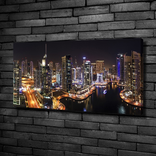 Quadro stampa su tela Marina di Dubai