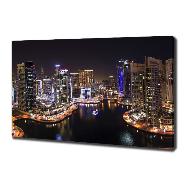 Quadro stampa su tela Marina di Dubai