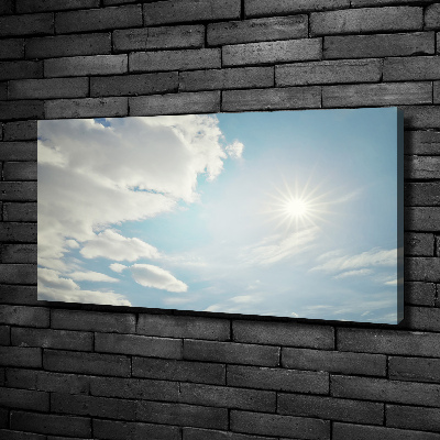 Quadro su tela Nuvole nel cielo