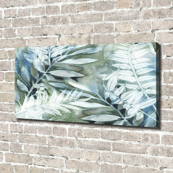 Quadro stampa su tela Foglie