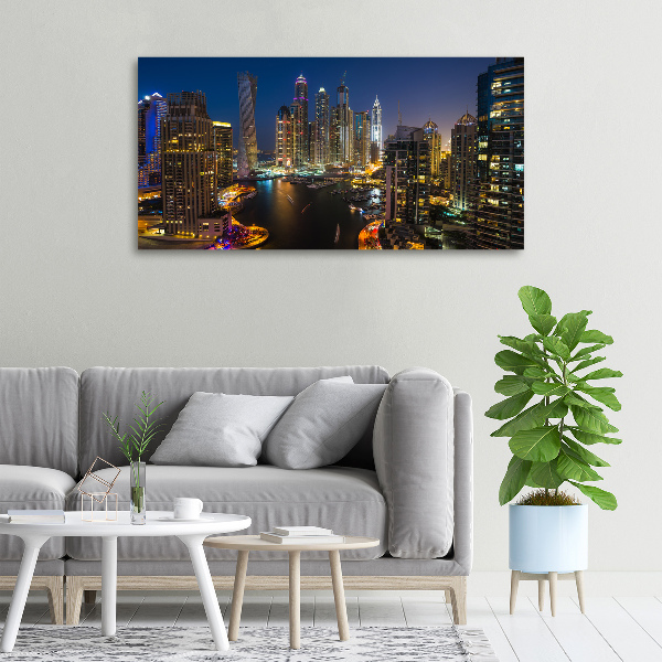 Quadro stampa su tela Marina di Dubai