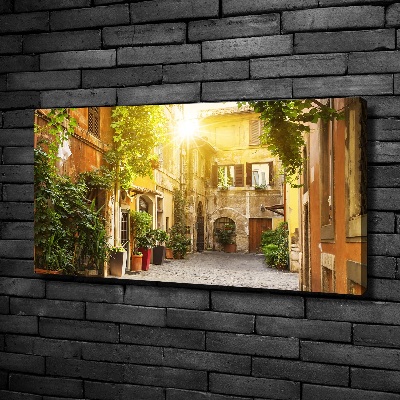 Quadro su tela Strade italiane