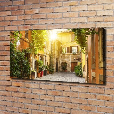 Quadro su tela Strade italiane