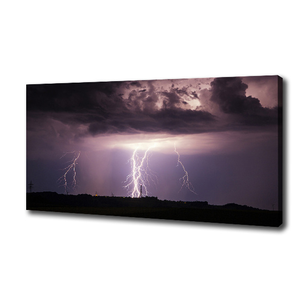Foto quadro su tela Temporale