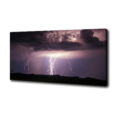Foto quadro su tela Temporale