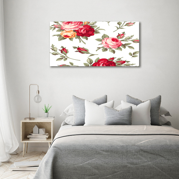 Quadro stampa su tela Rose