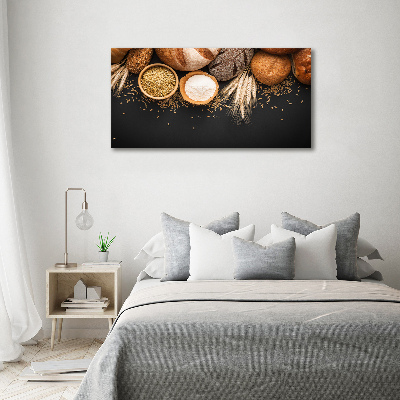 Quadro su tela Pane e grano