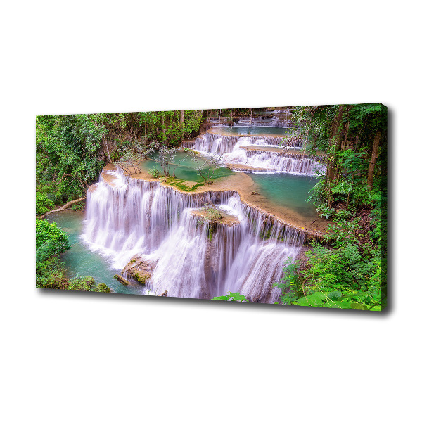 Quadro su tela Cascata in Thailandia