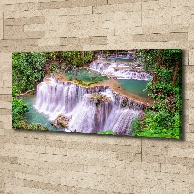 Quadro su tela Cascata in Thailandia