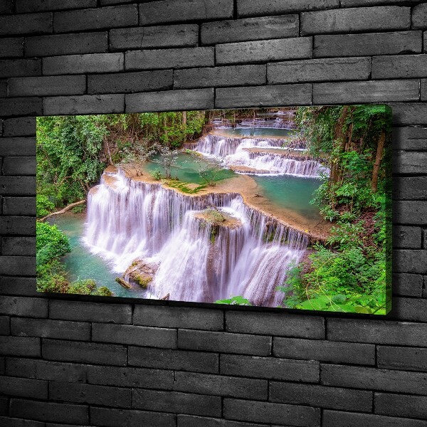 Quadro su tela Cascata in Thailandia