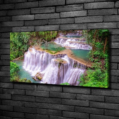 Quadro su tela Cascata in Thailandia