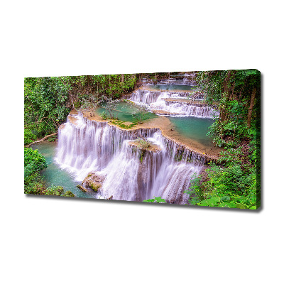 Quadro su tela Cascata in Thailandia