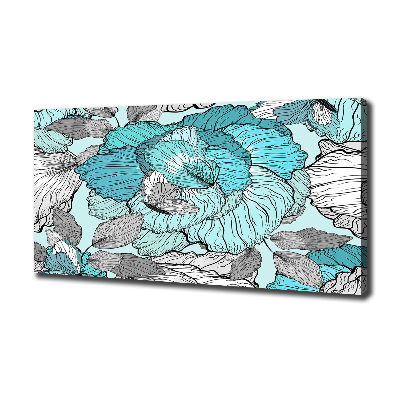 Foto quadro su tela Motivo floreale