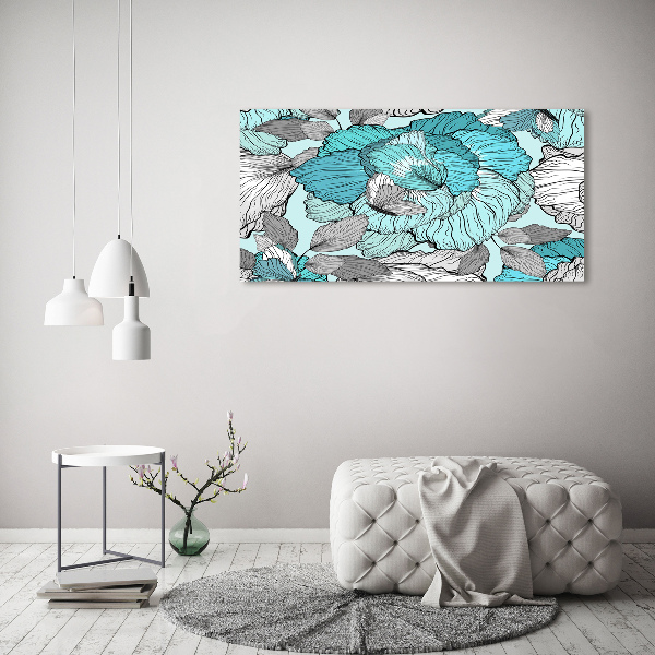 Foto quadro su tela Motivo floreale