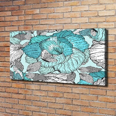 Foto quadro su tela Motivo floreale