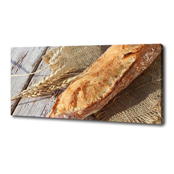 Quadro stampa su tela Baguette fresca