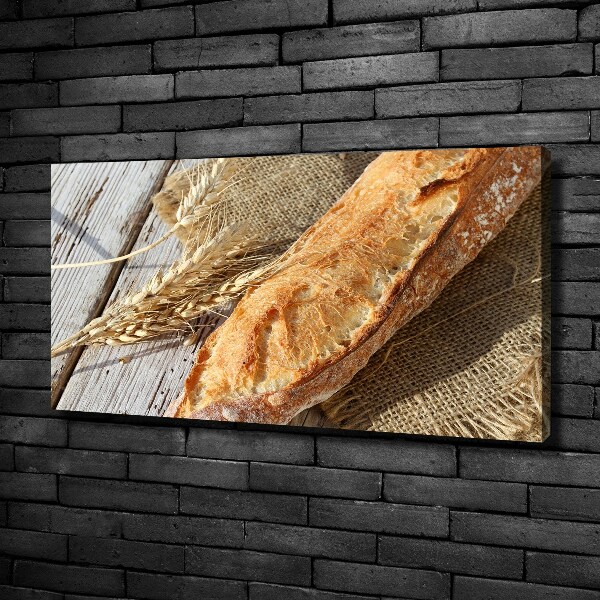 Quadro stampa su tela Baguette fresca