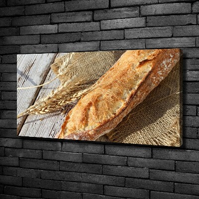 Quadro stampa su tela Baguette fresca