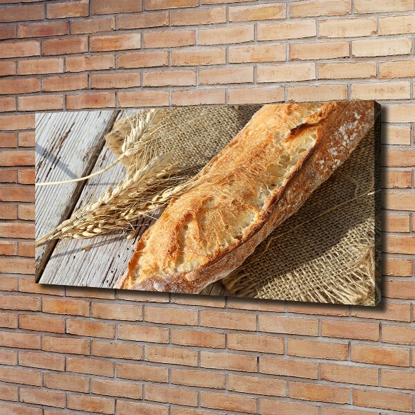 Quadro stampa su tela Baguette fresca