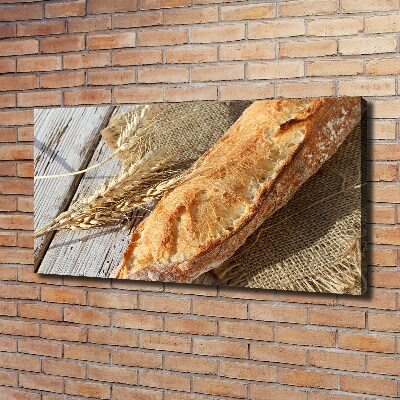 Quadro stampa su tela Baguette fresca