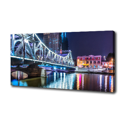 Foto quadro su tela Ponte di Shanghai